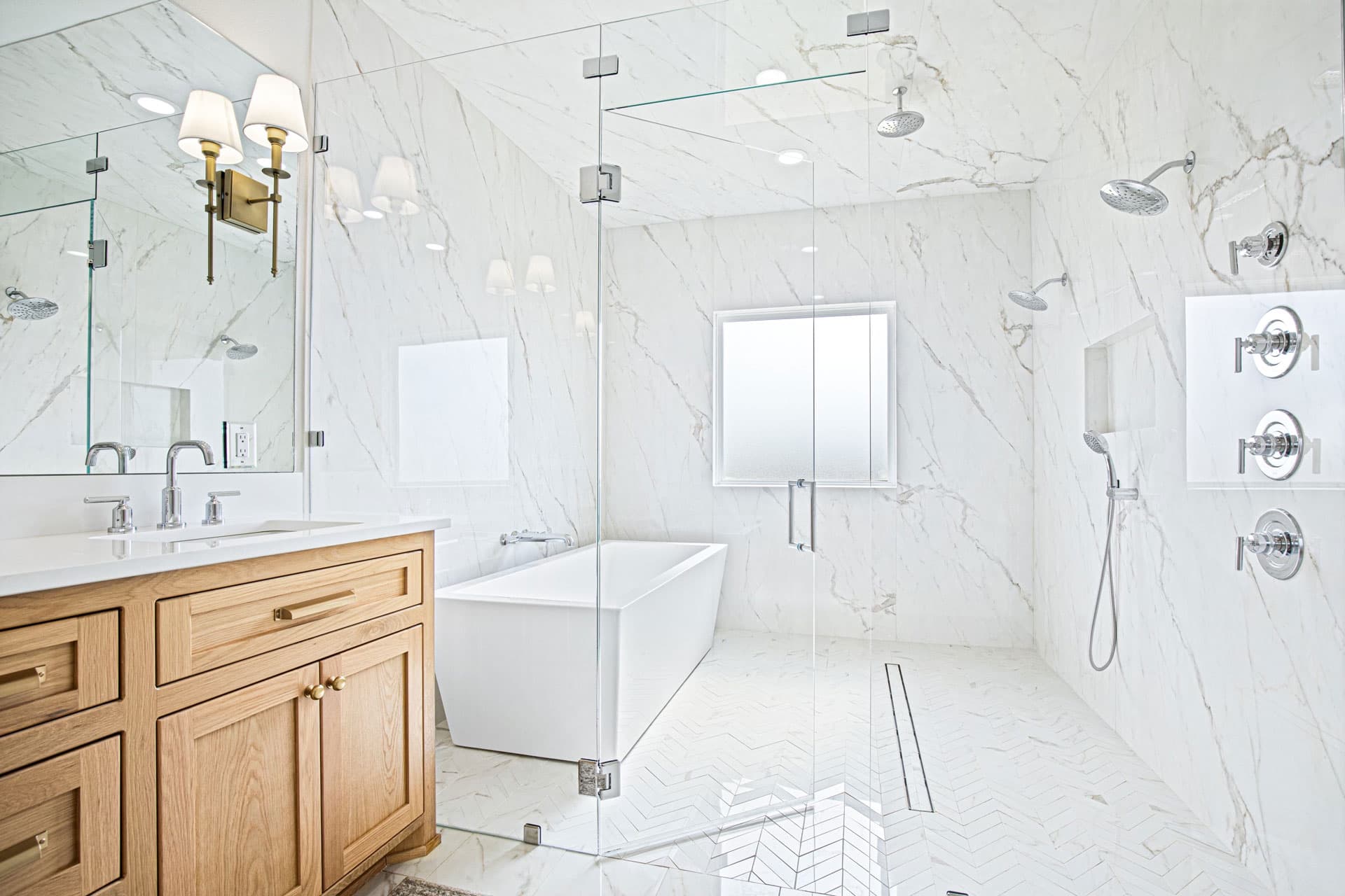 Complete Bathroom Remodel Example