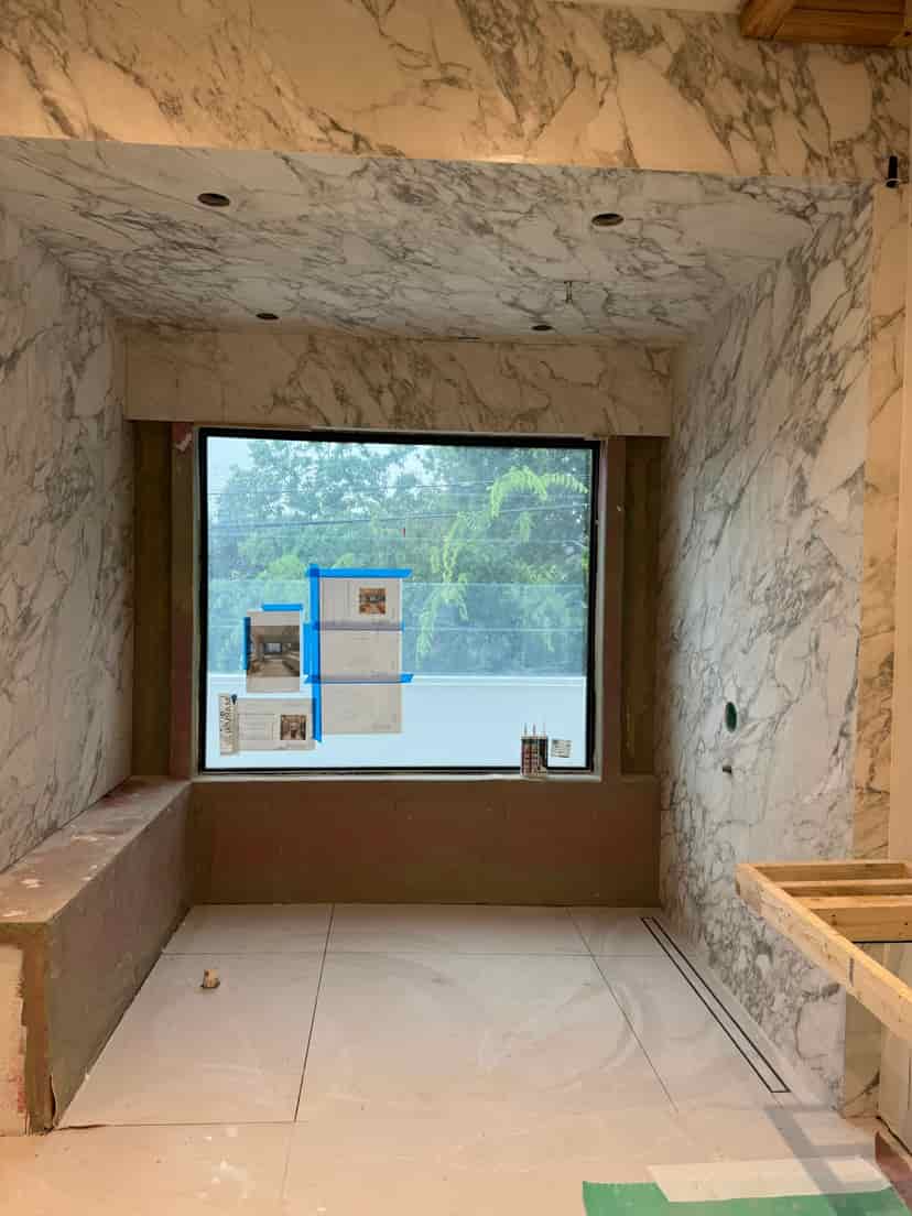 Steam shower conversion