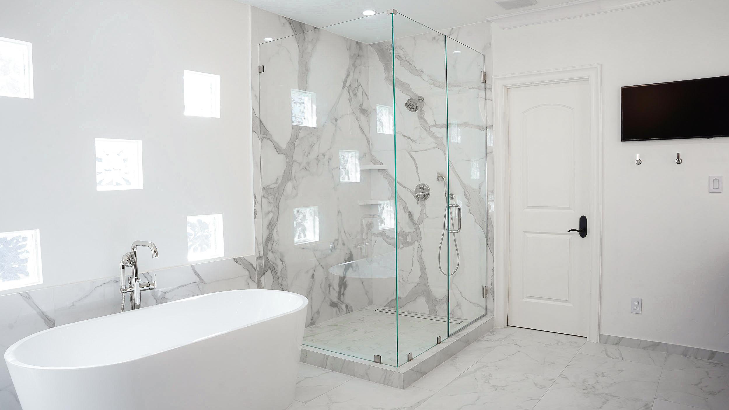 Beautiful bathroom renovation showcasing modern design and quality craftsmanship by Five Star Shower & Bath