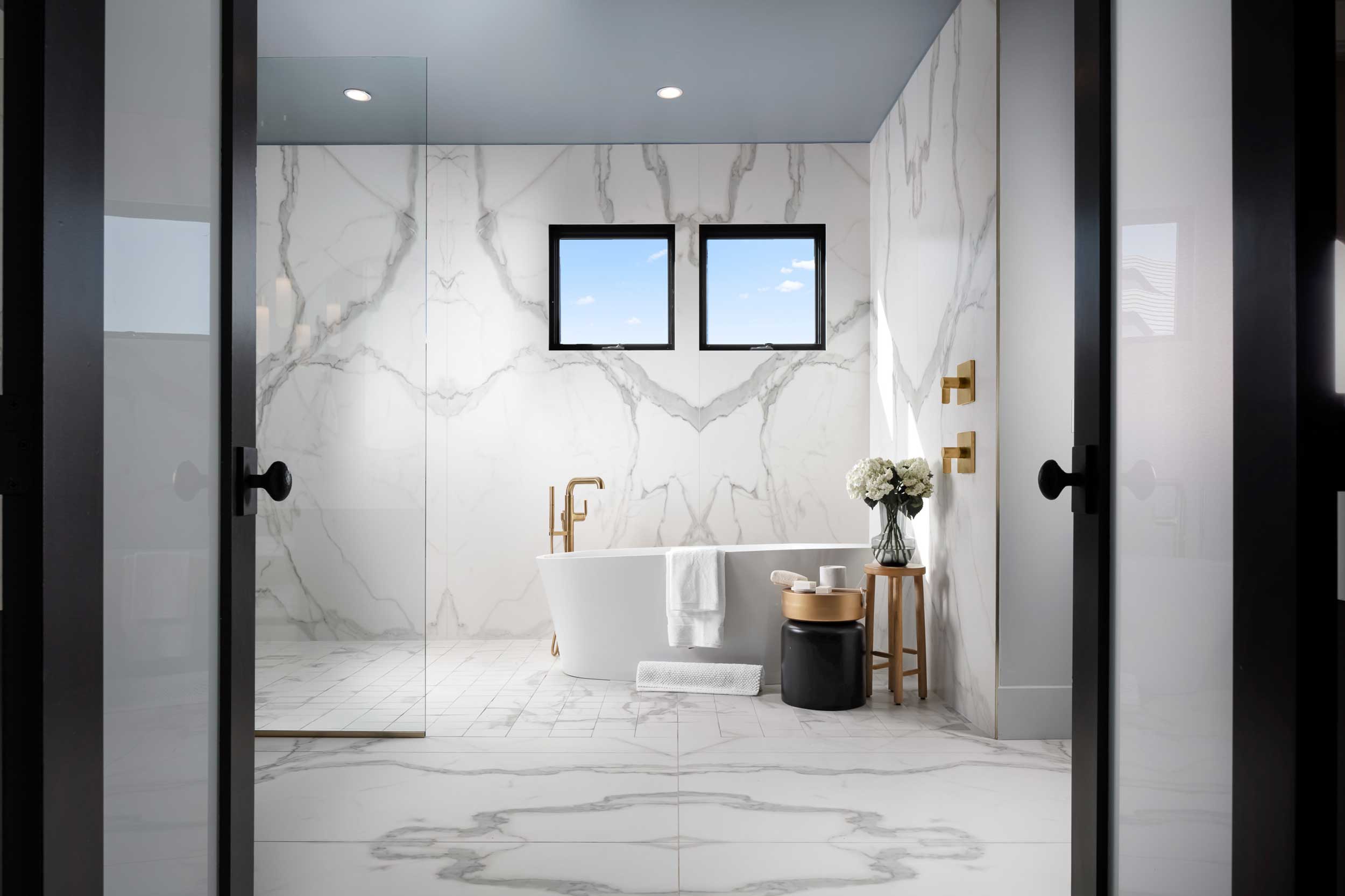 Beautiful bathroom renovation showcasing modern design and quality craftsmanship by Five Star Shower & Bath